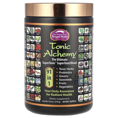 Tonic Alchemy®, The Ultimate SuperTonic™ Superfood Blend, 9.5 oz (270 g)