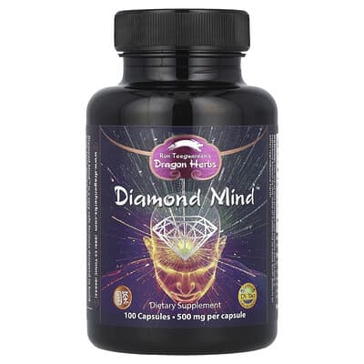 Diamond Mind™, 500 mg, 100 капсул