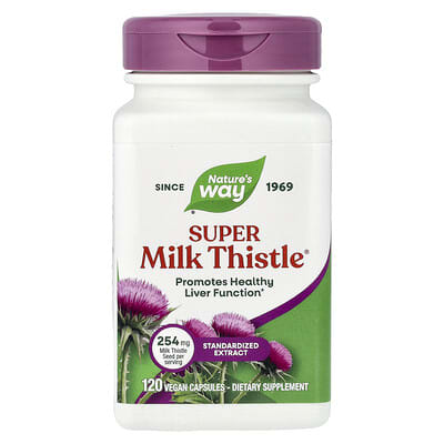 Super Milk Thistle®, 120 веганских капсул