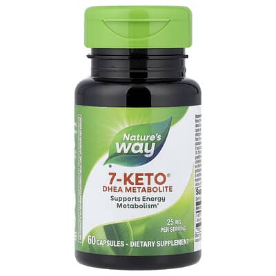 7-KETO®, DHEA Metabolite, 25 mg, 60 Capsules
