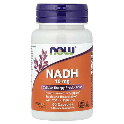 NADH, 10 мг, 60 капсул