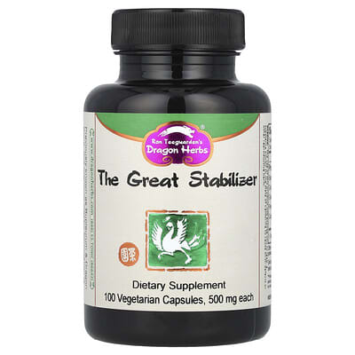 Dragon Herbs The Great Stabilizer 500 mg, 100 вегетарианских капсул