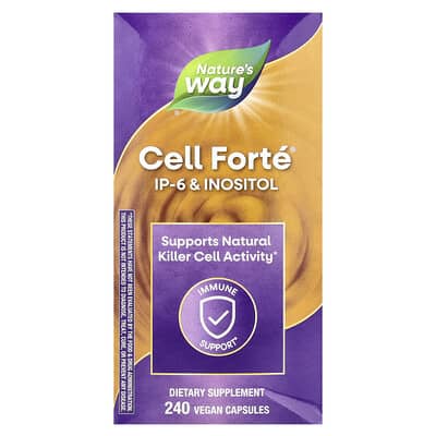 Cell Forté, IP-6 & Inositol, 240 веганских капсул