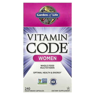 Vitamin Code®, Мультивитаминный комплекс, Женский, 240 вегетарианских капсул