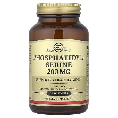 Фосфатидилсерин, 200 mg, 60 мягких капсул