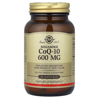 Megasorb CoQ-10, 600 mg, 30 мягких капсул