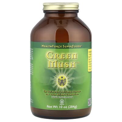 HealthForce Superfoods Green Mush™, для вашего питомца, 10 oz (284 g)
