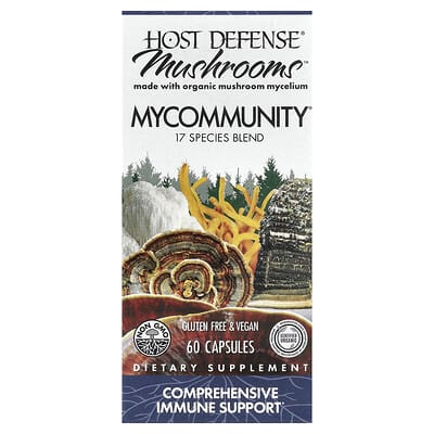 Mushrooms™, MyCommunity®, 60 капсул