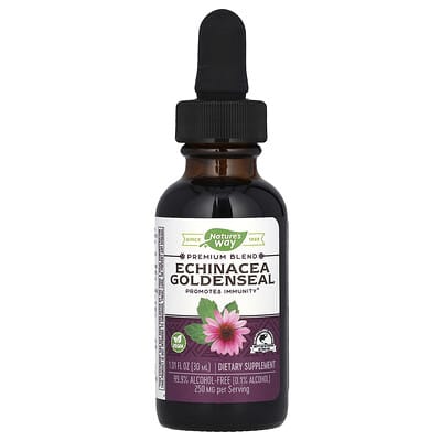 Эхинацея и золотая пестик, 250 mg, 1.01 fl oz (30 ml)