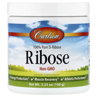 Рибоза Carlson, 3.53 oz (100 g)