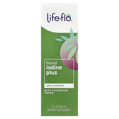 Жидкий йод плюс с йодидом калия, без вкуса, 2 fl oz (59 ml)