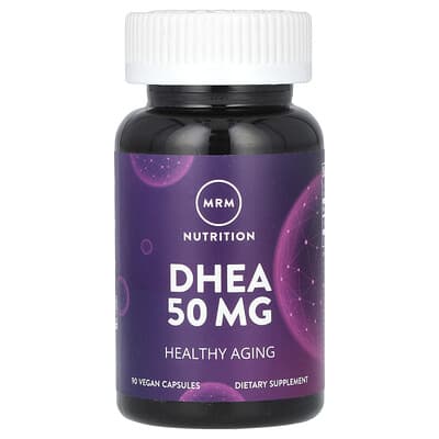 DHEA, 50 mg, 90 веганских капсул Мужской