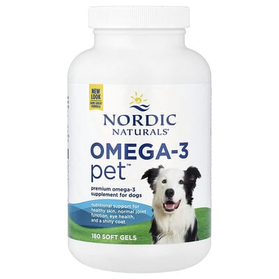 Omega-3 Pet™ Для собак, 180 мягких гелей
