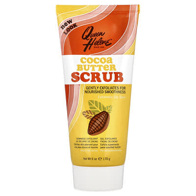 Cocoa Butter Scrub, Extremely Dry Skin, 6 oz (170 g)