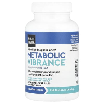 Metabolic Vibrance™, Version 2.1, 90 растительных капсул