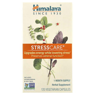 Himalaya StressCare®, 120 вегетарианских капсул