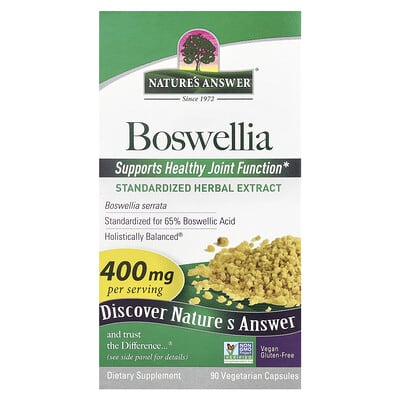 Boswellia, 400 mg, 90 вегетарианских капсул