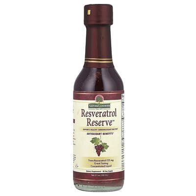 Resveratrol Reserve™ от Nature's Answer, 5 fl oz (150 ml)