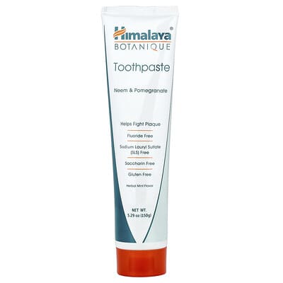 Botanique, Toothpaste, Neem & Pomegranate, Herbal Mint, 5.29 oz (150 g)