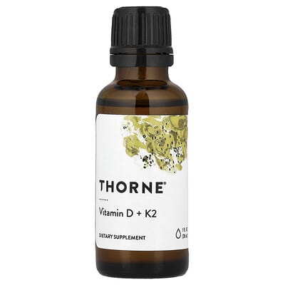 Витамин D + K2, 1 fl oz (30 ml)