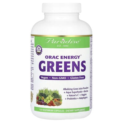 ORAC Energy® Greens, 120 вегетарианских капсул