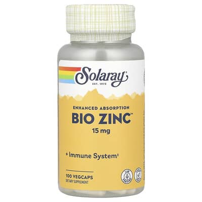Bio Zinc™, 15 mg, 100 VegCaps