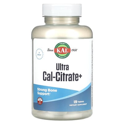 Ultra Cal-Citrate+, 120 Tablets