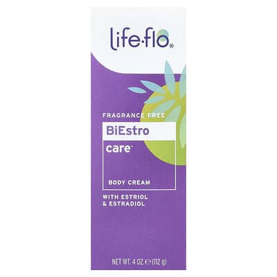 Крем для тела BiEstro Care™, без ароматизаторов, 4 oz (112 g)