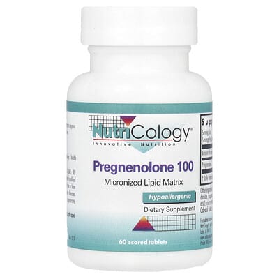 Pregnenolone 100, 100 mg, 60 таблеток