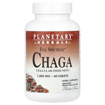 Full Spectrum™ Chaga, 1,000 mg, 60 таблеток