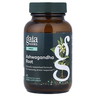 Ashwagandha Root, 60 жидких фитокапсул