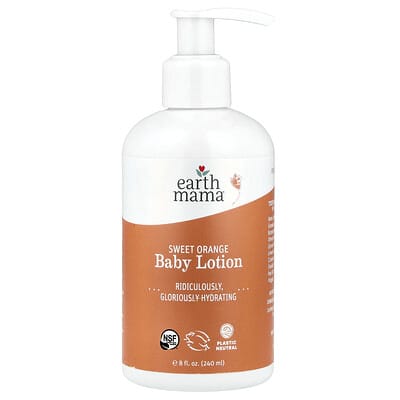 Baby Lotion, Sweet Orange, 8 fl oz (240 ml)