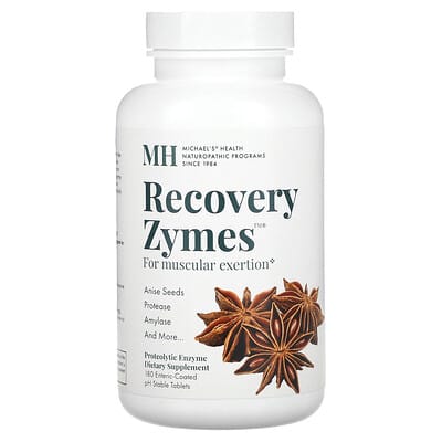 Recovery Zymes™, 180 кишечнорастворимых pH-стабильных таблеток