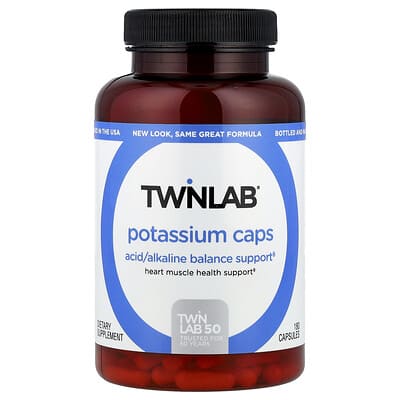 Potassium Caps, 180 Capsules (99 mg per Capsule)