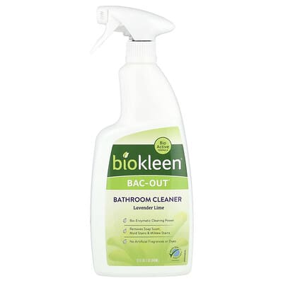 Очиститель для ванной Bac Out®, Lavender Lime, 32 fl oz (946 ml)