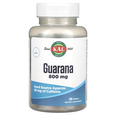KAL Guarana, 120 Tablets