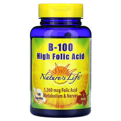 Energizing B-100, 100 Capsules