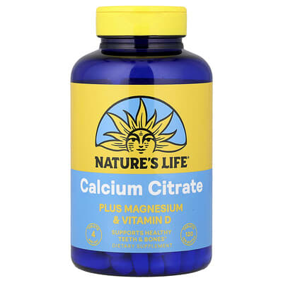 Цитрат кальция с магнием и витамином D, 120 таблеток