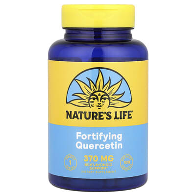 Укрепляющий Quercetin, 370 mg, 100 Capsules