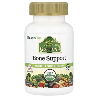 Source of Life® Garden поддержка костей, 120 веганских капсул