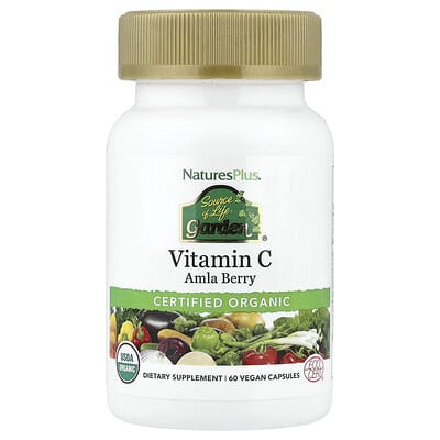 Source of Life Garden®, Organic Vitamin C, Amla Berry, 60 Vegan Capsules