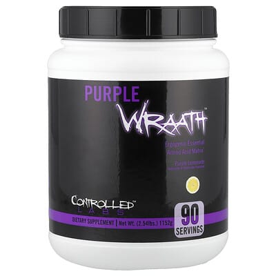 Controlled Labs Purple Wraath™, лимонад, 2.54 lbs (1,152 g)