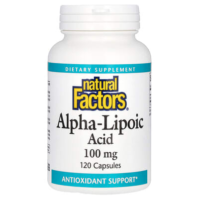 Alpha-Lipoic Acid, 100 mg, 120 Capsules
