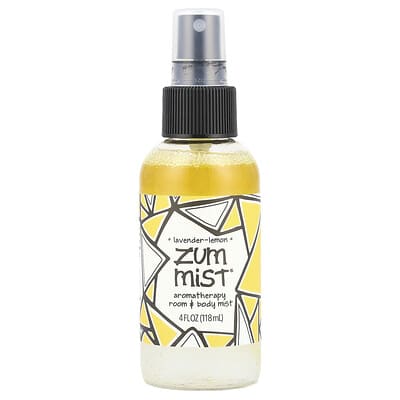 Ароматический мист для тела и дома ZUM Mist®, лаванда-лимон, 4 fl oz (118 ml)
