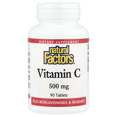 Vitamin C, 500 mg, 90 Tablets