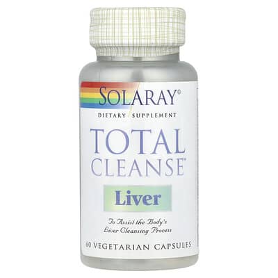Total Cleanse™, для печени, 60 вегетарианских капсул