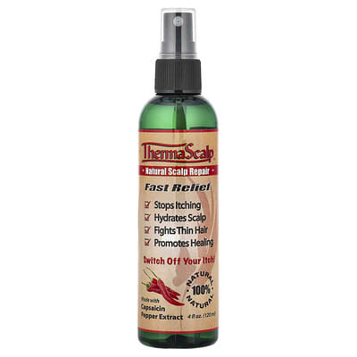 ThermaScalp™, натуральное восстановление кожи головы, для всех типов волос, 4 fl oz (120 ml)