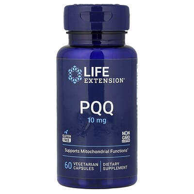 PQQ, 10 mg, 60 вегетарианских капсул