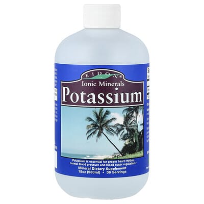 Ionic Minerals, Potassium, 18 oz (533 ml)