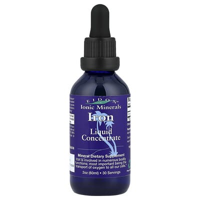 Железо, жидкий концентрат, 2 oz (60 ml)